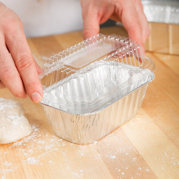 Plastic Dome Lids for 1-LB Loaf (Bread) Pans