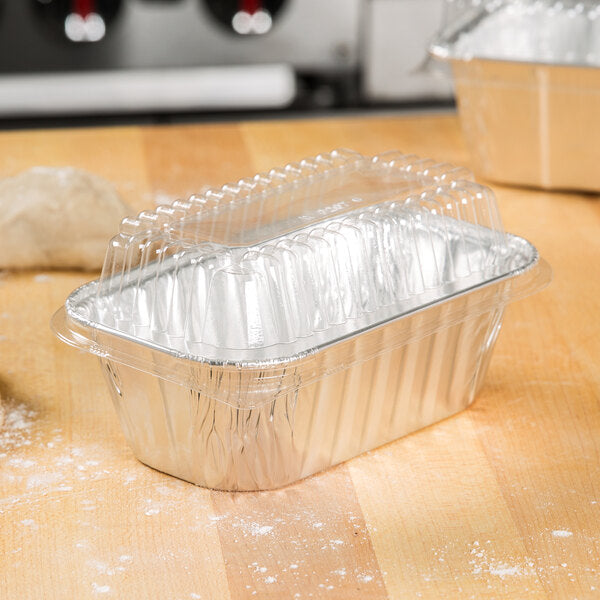 Plastic Dome Lids for 1-LB Loaf (Bread) Pans