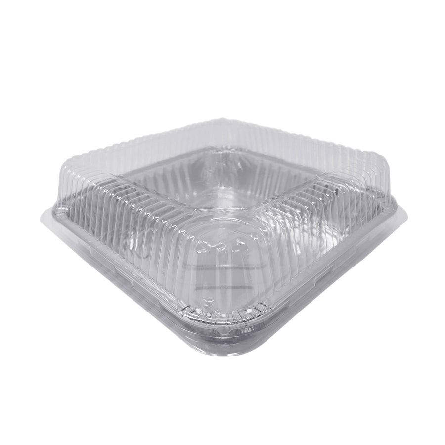 8 Square Holiday Cake Pan with Plastic Lid - #9101X